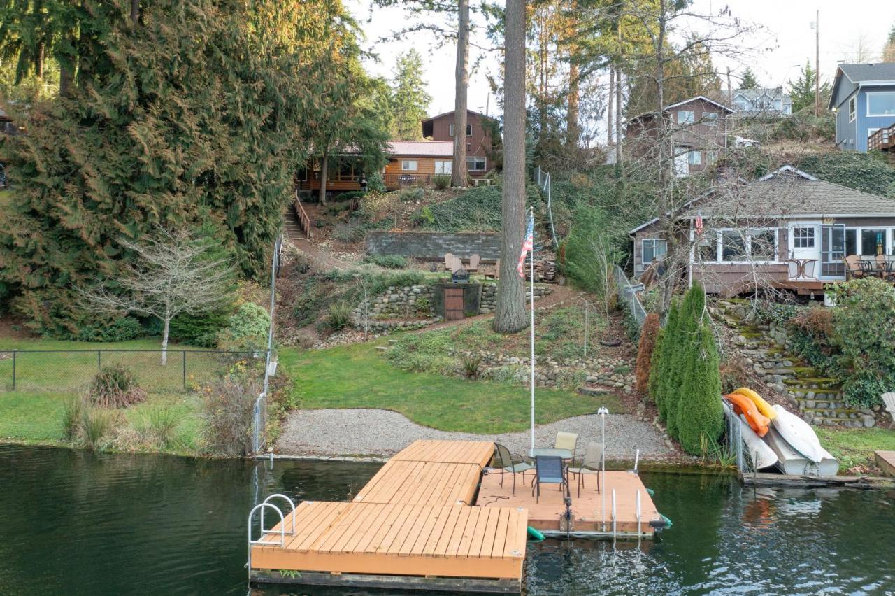 Koi Story Cabin On The Lake - Waterfront, Near Bike Trail Maple Valley Eksteriør bilde